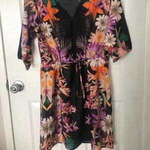 Collective Concepts Hawaiian Print Dress- Large